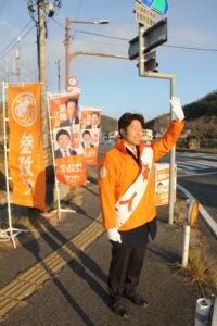 ４月７日 選挙スタート！【笠岡市議選】 宮崎ひでお